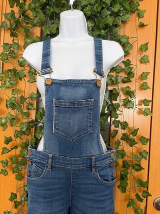 Peto vaquero azul niña Talla XS