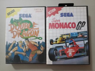 Cajas Mega Drive y Master System SEGA