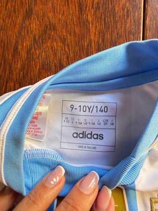 Camiseta Argentina Messi 10 Adidas de niño