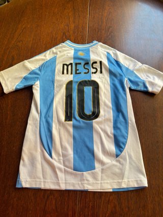 Camiseta Argentina Messi 10 Adidas de niño