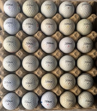 Lote 30 Bolas Golf Titleist