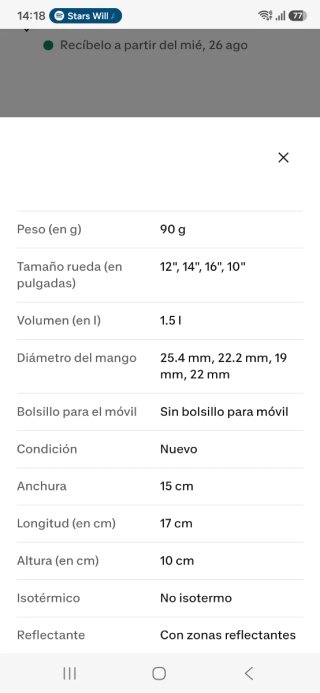 Bolsa manillar bici niños Decathlon