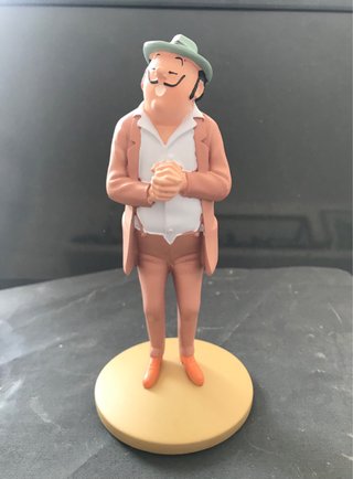 Figura Tintin Oliveita de Figueira