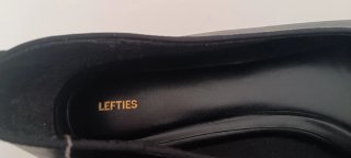 Bailarinas Lefties Piel Negra Talla 40