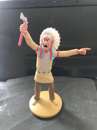 Figura Tintin Topo de la mirada penetrante