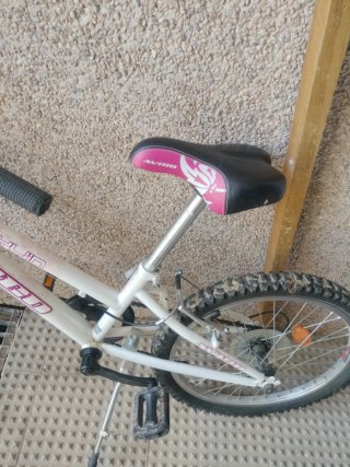 Bicicleta niña 20 blanca