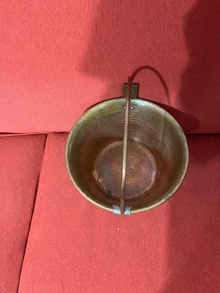 Pentola per polenta in rame