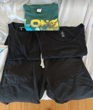 Set ragazzo: pantaloni e canotte