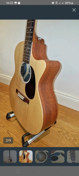 Guitarra Martin Electroacústica GPC-X2