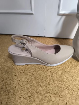 Sandalias Beige Talla 36