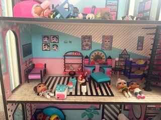 Casa Muñecas LOL con Accesorios