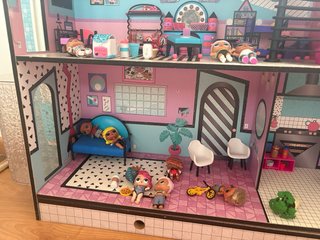 Casa Muñecas LOL con Accesorios