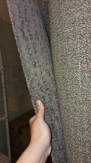 Alfombra Ikea marrón/gris