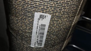 Alfombra Ikea marrón/gris