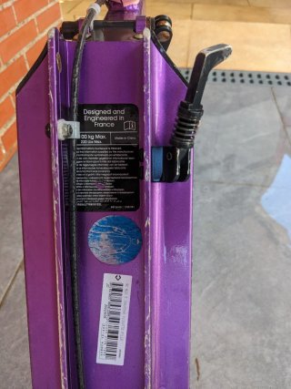 Patinete Oxelo MID5 Morado