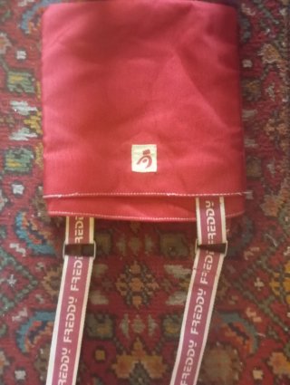 Borsa Freddy rossa con tracolla