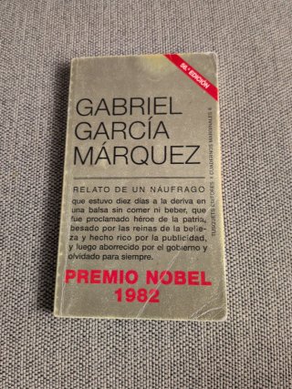 Relato de un náufrago Gabriel García Márquez