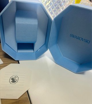 Lote 3 Cajas Reloj Swarovski Azul