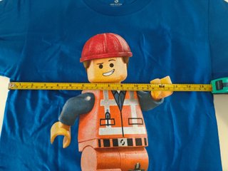 Camiseta LEGO Película Emmet Talla S