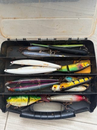 Cajón de pesca multiusos Señuelos Plástico