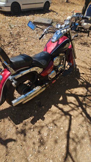 Daelim Daystar 125 Roja/Plata