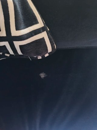 Divano Poltronesofà in velluto nero