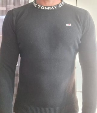 Maglione Tommy Hilfiger girocollo taglia S