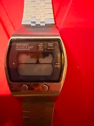 Seiko Quartz LC Cronógrafo
