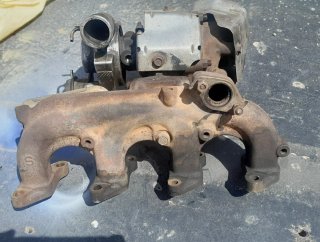 Turbo y colector Mitsubishi Montero 2.8