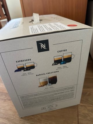 Cafetera Nespresso Krups Vertuo Pop Roja