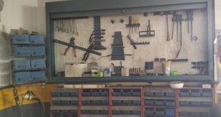 Mural de herramientas. Precio a negociar.