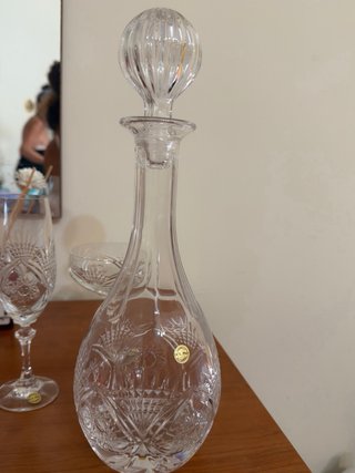 Set 6 Calici e 6 Coppette Cristallo