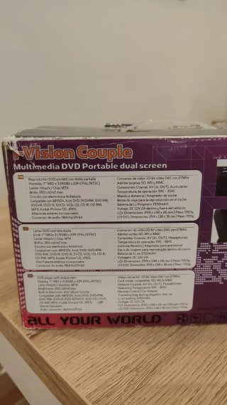 DVD Doble Pantalla i-Joy