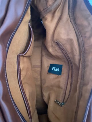Bolso bandolera piel Misako marrón