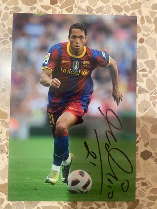 Foto firmada de Adriano