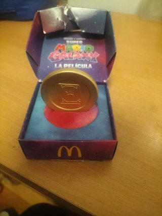 Moneda Super Mario Galaxy McDonald's