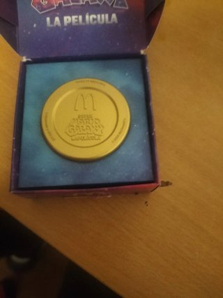 Moneda Super Mario Galaxy McDonald's
