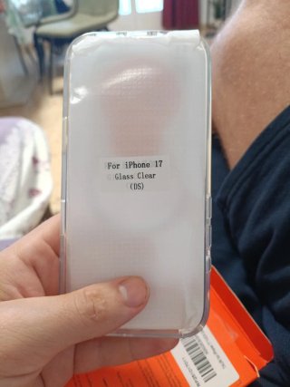 Funda transparente + Protector iPhone 17 Tauri