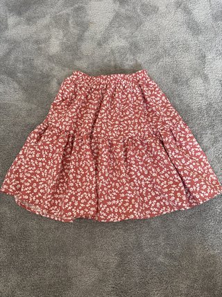 Falda midi floral