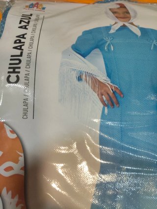 Traje Chulapa Azul Partilandia 12-14 años