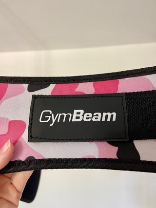 Cinturón de gimnasio GymBeam Pink Camo - Talla XS