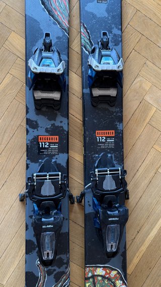 Esquís K2 Reckoner 112 + Fijaciones Marker Duke