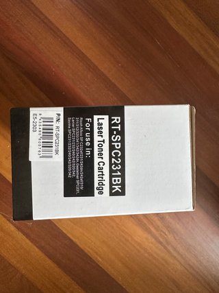 Lote 4 tóneres Ricoh SPC231 CMYK compatibles