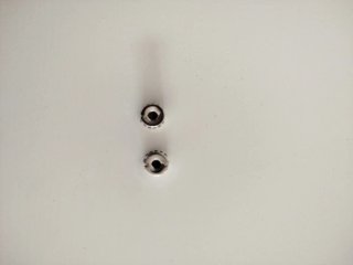 Par clips separadores PANDORA plata