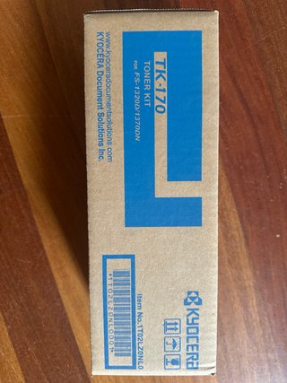 Lote 4 tóneres Kyocera TK-170 nuevos