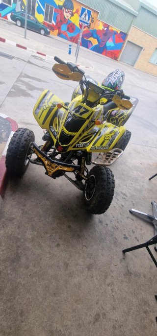 Suzuki LT-Z400 Quad Motocross Amarillo