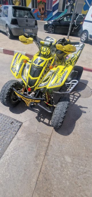 Suzuki LT-Z400 Quad Motocross Amarillo