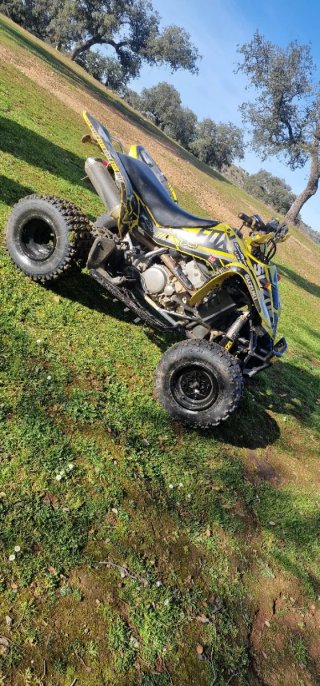 Suzuki LT-Z400 Quad Motocross Amarillo