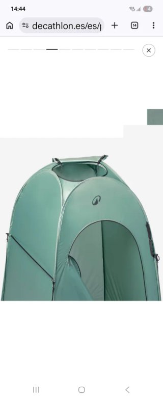 Cabina Ducha Camping Instantánea Decathlon