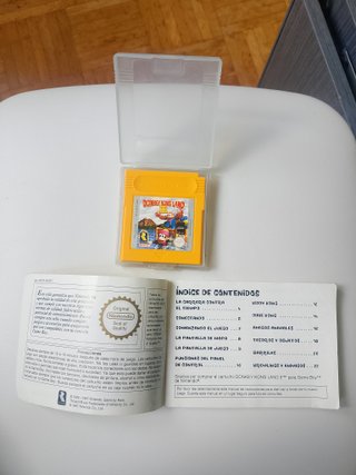 Game Boy Donkey Kong Land III Manual perfecto